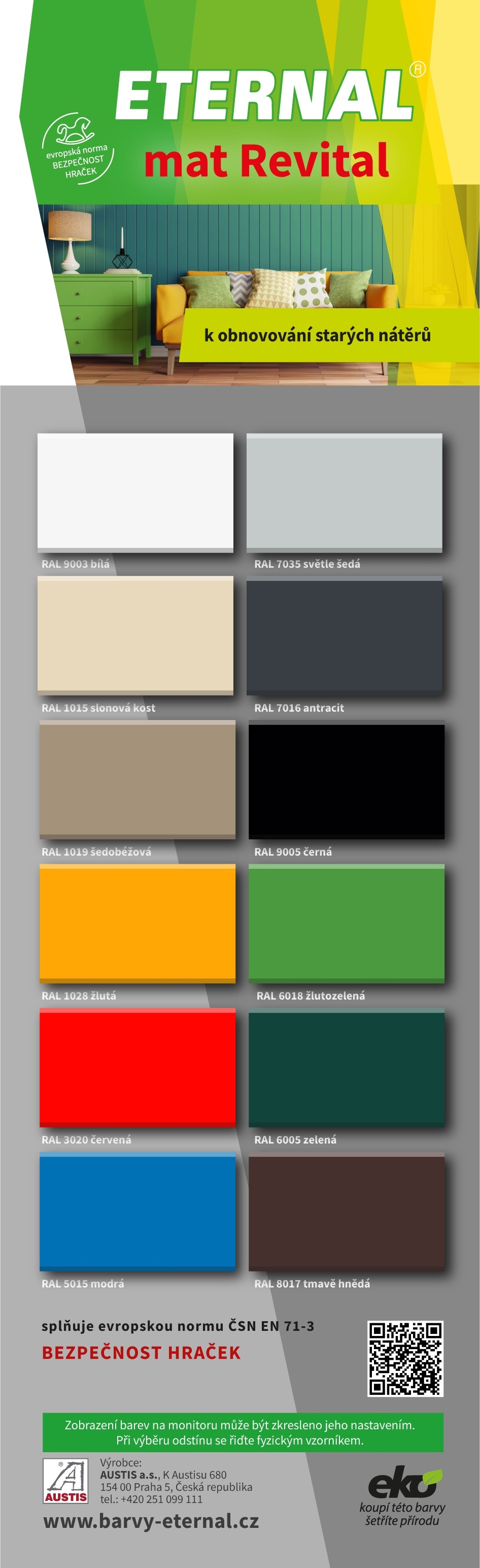 Eternal mat Revital RAL8017 2,8 kg